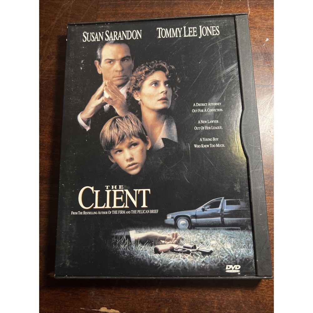 Client (DVD, 1994) Tommy Lee Jones, Susan Sarandon, Warner Bros